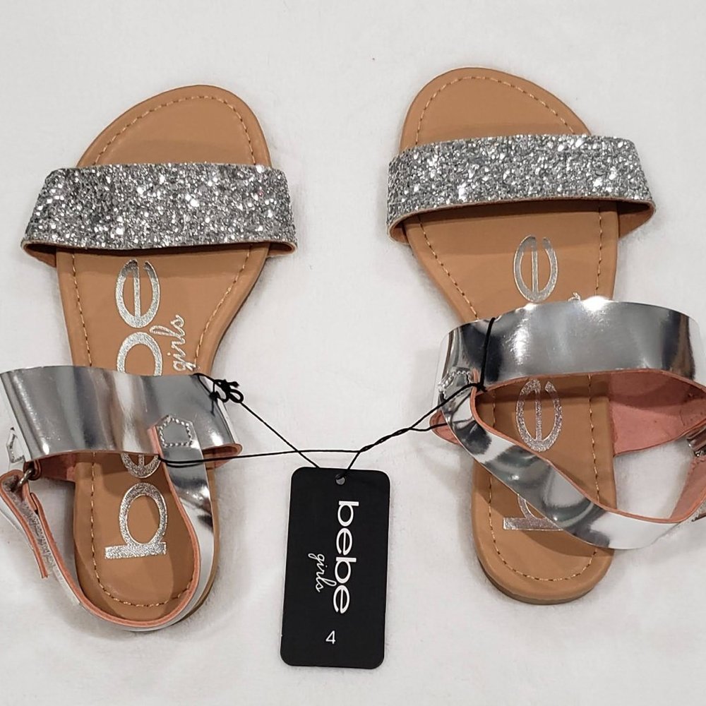 Bebe flat girls sandals
